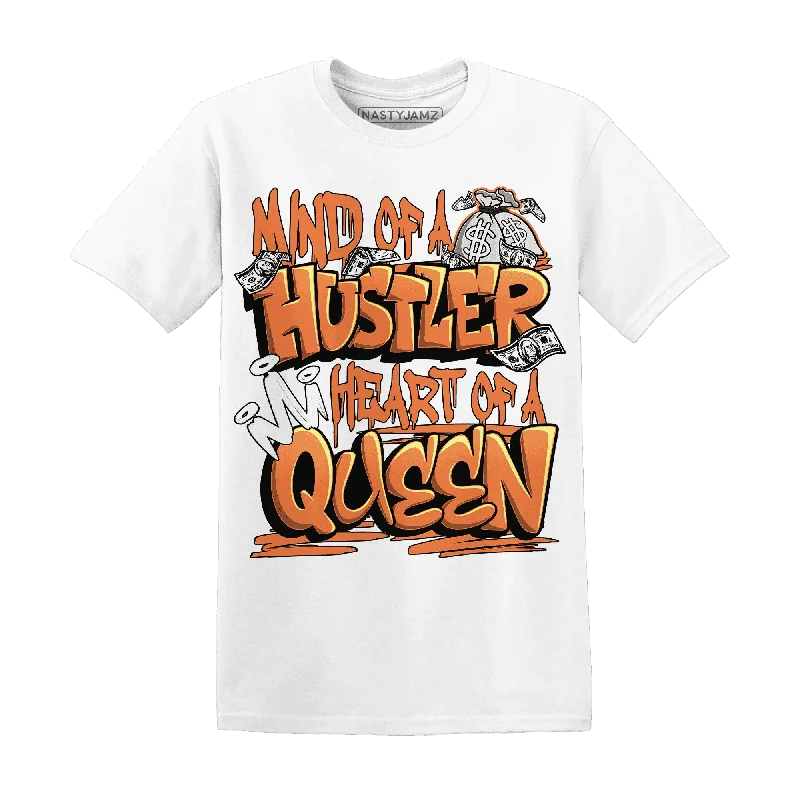 Versatile Unisex Layering Pieces Low Price Special NastyJamz AM TW White Orange T-Shirt Match Hustler Heart Queen Versatile Unisex Layering Pieces Low Price Special NastyJamz AM TW White Orange T-Shirt Match Hustler Heart Queen