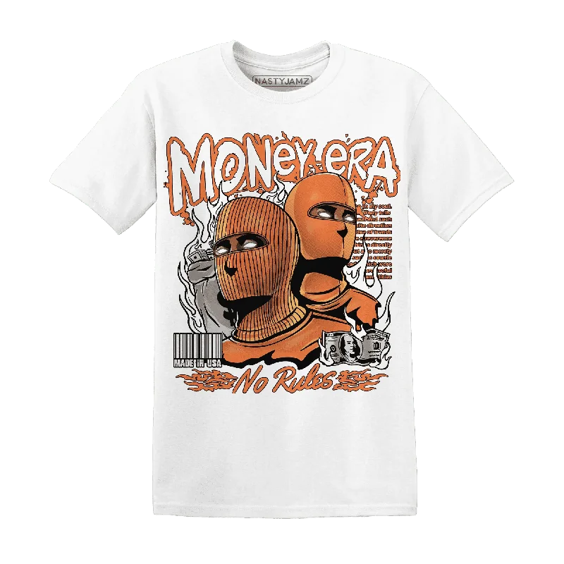 Gender-Neutral Clothing Styles Budget Friendly NastyJamz AM TW White Orange T-Shirt Match Money Era Gender-Neutral Clothing Styles Budget Friendly NastyJamz AM TW White Orange T-Shirt Match Money Era