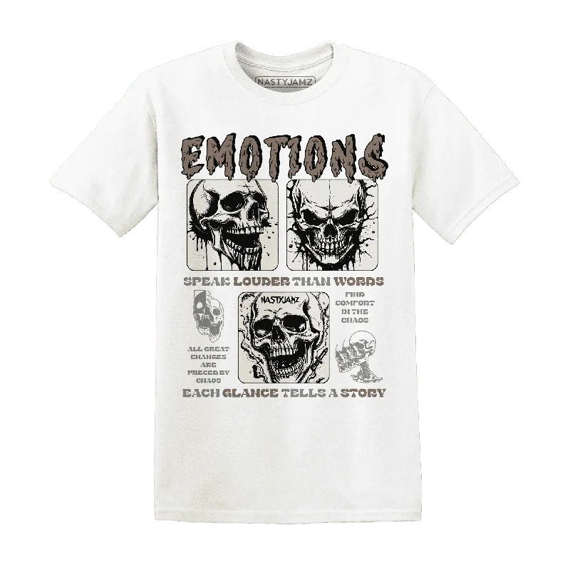 Versatile Clothing For All Genders Cozy Comfort Style Sale NastyJamz Low Mocha 1s T-Shirt Match Emotions Skull Versatile Clothing For All Genders Cozy Comfort Style Sale NastyJamz Low Mocha 1s T-Shirt Match Emotions Skull