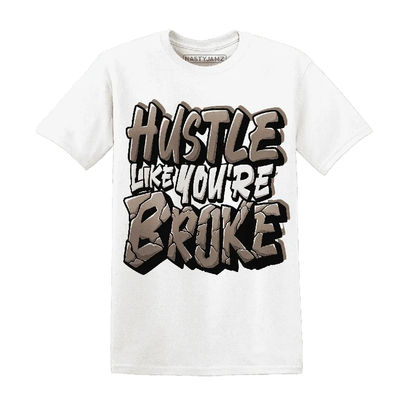 Breathable And Lightweight Unisex Wear Limited Time NastyJamz Low Mocha 1s T-Shirt Match Hustle Like Broke Breathable And Lightweight Unisex Wear Limited Time NastyJamz Low Mocha 1s T-Shirt Match Hustle Like Broke