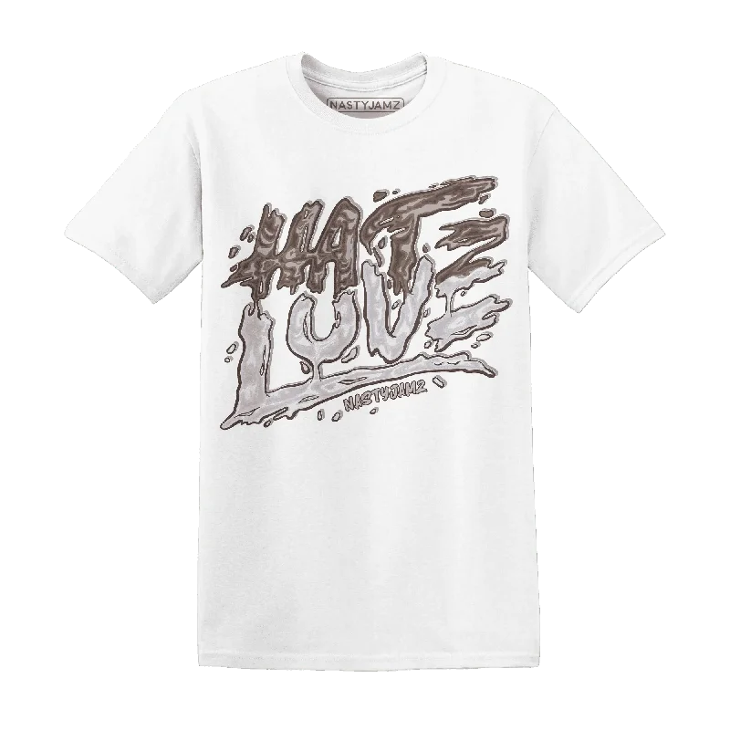 Minimalist Unisex Fashion Essentials Final Sale NastyJamz Low Mocha 1s T-Shirt Match Love Hate Minimalist Unisex Fashion Essentials Final Sale NastyJamz Low Mocha 1s T-Shirt Match Love Hate