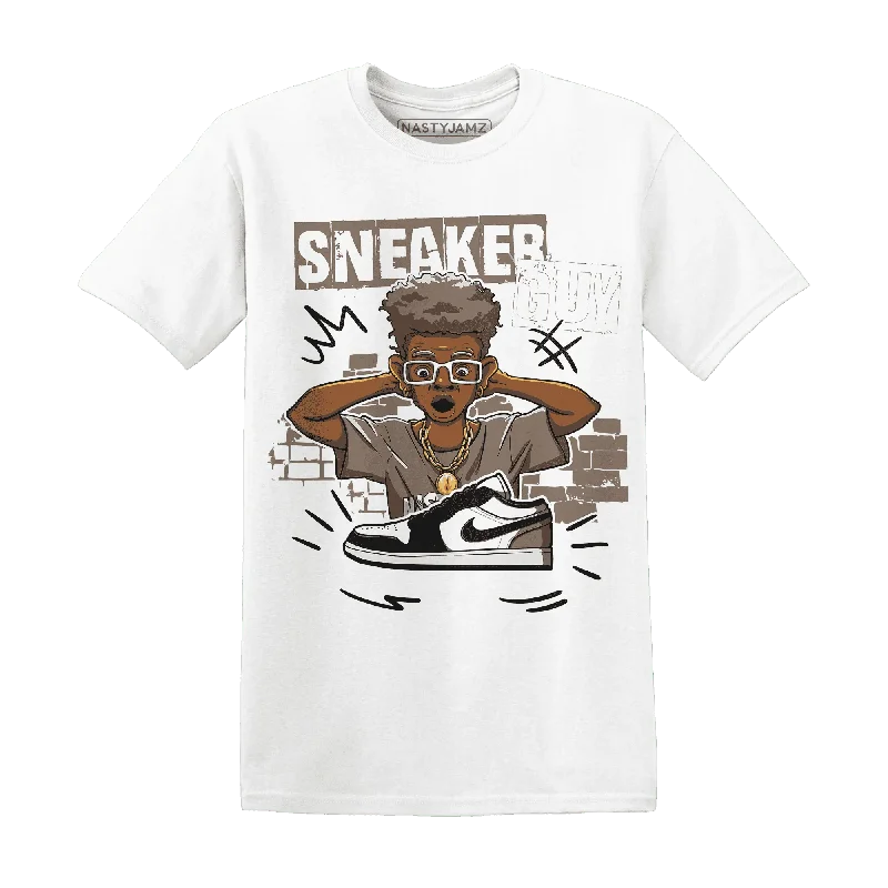 Urban-Inspired Unisex Fashion Pieces Fashion Sale NastyJamz Low Mocha 1s T-Shirt Match Sneaker Guy Collector Urban-Inspired Unisex Fashion Pieces Fashion Sale NastyJamz Low Mocha 1s T-Shirt Match Sneaker Guy Collector