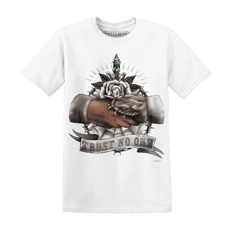Modern Unisex Wardrobe Staples Cool Prices NastyJamz Low Mocha 1s T-Shirt Match Trust No One Old School Modern Unisex Wardrobe Staples Cool Prices NastyJamz Low Mocha 1s T-Shirt Match Trust No One Old School