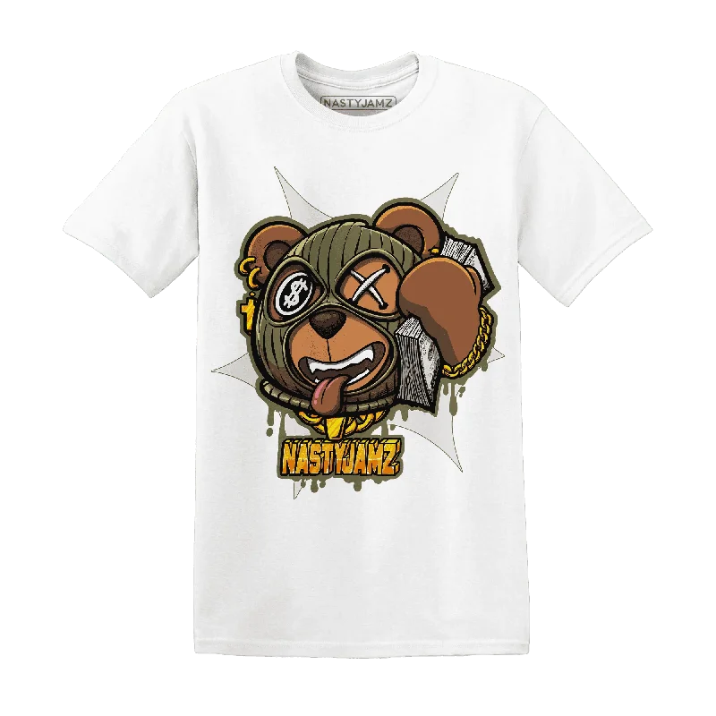 Comfortable Unisex Streetwear Exclusive Fashion Deals NastyJamz Medium Olive 1s T-Shirt Match Money Motive BER Comfortable Unisex Streetwear Exclusive Fashion Deals NastyJamz Medium Olive 1s T-Shirt Match Money Motive BER