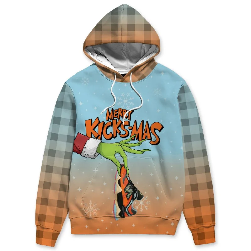 Fashion-Forward Unisex Apparel Premium Style NBL 9060 Sun Glow Team Sky Blue NastyJamz Hoodie Match Merry Kicksmas All-Over Print