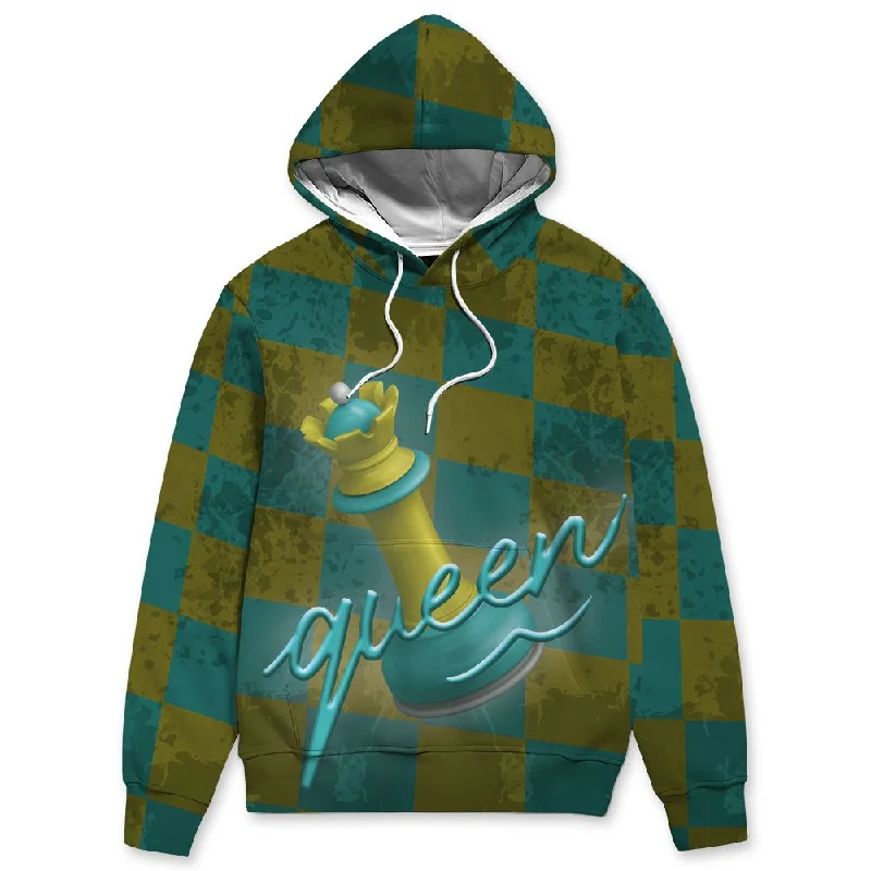 Soft And Breathable Unisex Loungewear Fashion Forward NBL Cyan Burst 9060 NastyJamz Hoodie Match Black Queen All-Over Print