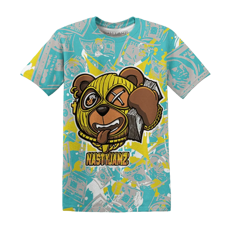 Breathable And Lightweight Unisex Wear NastyJamz NBL Cyan Burst 9060 T-Shirt Match Money Motive BER All-Over Print Breathable And Lightweight Unisex Wear NastyJamz NBL Cyan Burst 9060 T-Shirt Match Money Motive BER All-Over Print