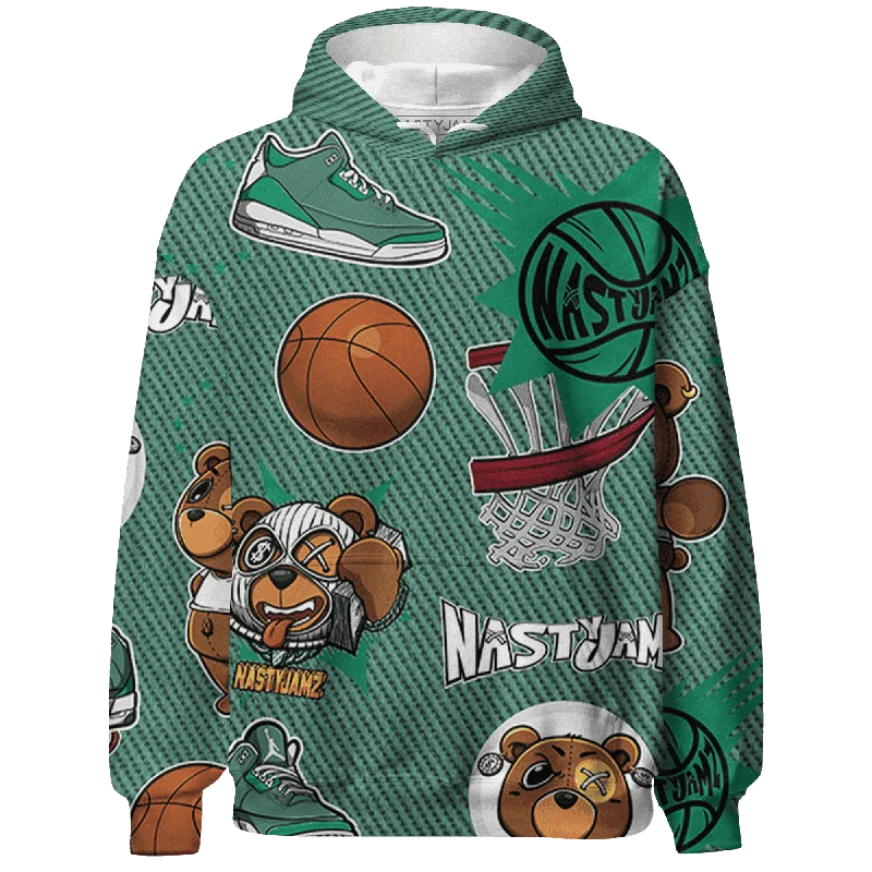 Versatile Clothing For All Genders Special Offers, Don't Miss NastyJamz Nina CN Abney 3s Hoodie Match BER Icon Wallpapers All-Over Print