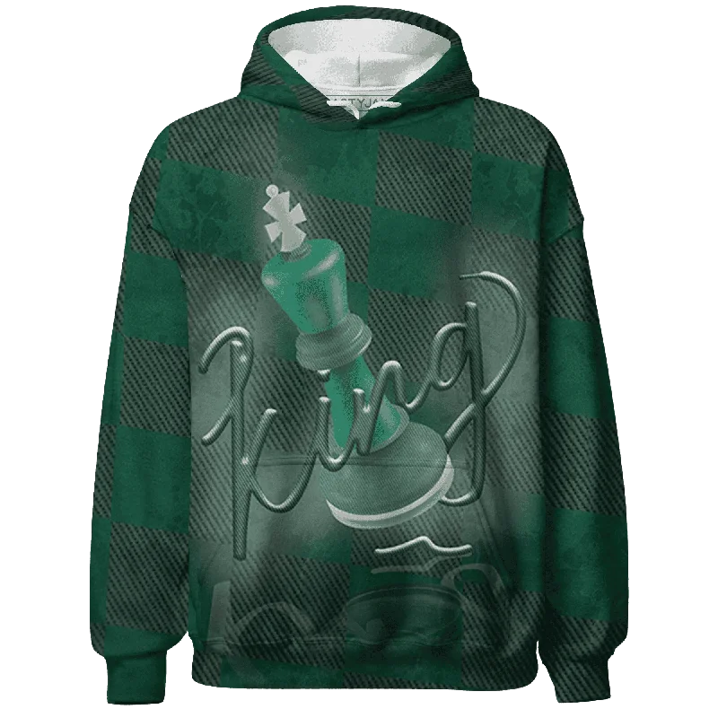 Relaxed-Fit Unisex Clothing Options Statement Fashion Offers NastyJamz Nina CN Abney 3s Hoodie Match Black King All-Over Print