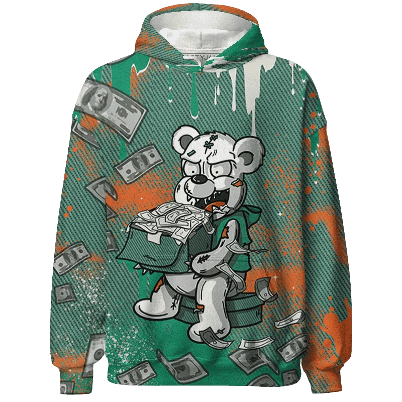 Gender-Neutral Trendy Clothing Styles Don't Miss Out NastyJamz Nina CN Abney 3s Hoodie Match Cash Money Splash Paint All-Over Print