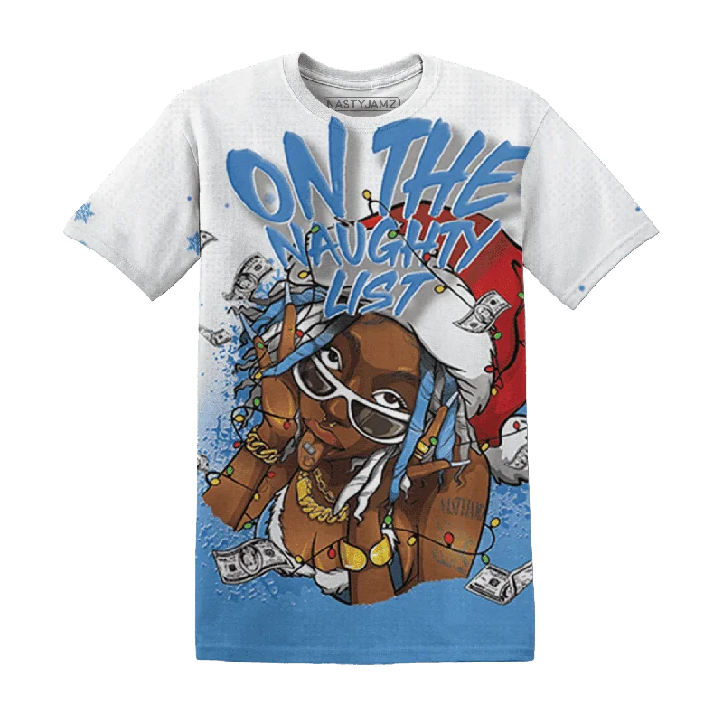 Functional And Stylish Unisex Outerwear nivercitii Carolina Blue 17s NastyJamz T-Shirt Match Xmas Naughty List All-Over Print Functional And Stylish Unisex Outerwear nivercitii Carolina Blue 17s NastyJamz T-Shirt Match Xmas Naughty List All-Over Print