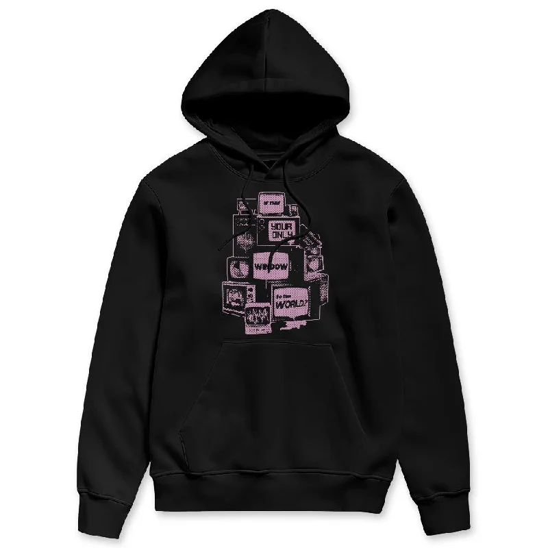 Versatile Clothing For All Genders Quick Grab Deals Orchid Neutral Grey Black White 4s NastyJamz Hoodie Match Television