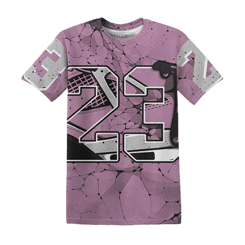 Lightweight And Breathable Unisex Wear Orchid Neutral Grey Black White 4s NastyJamz T-Shirt Match 23 Sneaker All-Over Print Lightweight And Breathable Unisex Wear Orchid Neutral Grey Black White 4s NastyJamz T-Shirt Match 23 Sneaker All-Over Print