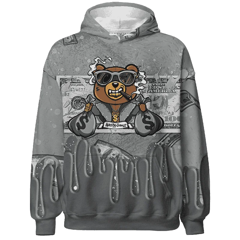 Sleek And Stylish Unisex Outerwear Absurdly Cheap Sale NastyJamz Paris Cement Olympics 4s Hoodie Match BER Dollar All-Over Print