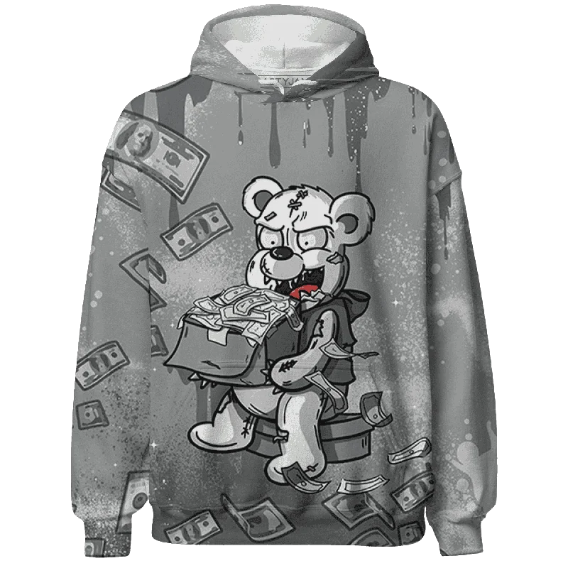 Casual And Trendy Unisex Fashion Staples Big Discounts NastyJamz Paris Cement Olympics 4s Hoodie Match Cash Money Splash Paint All-Over Print