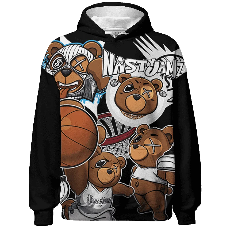 Functional And Stylish Unisex Wear Spring Offer NastyJamz Powder Blue 9s Hoodie Match BER Wallpapers All-Over Print