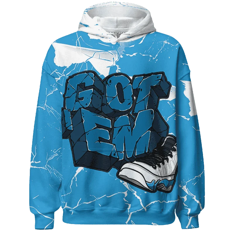 Unisex Casual Fashion Trends Ends Soon NastyJamz Powder Blue 9s Hoodie Match Got Em All-Over Print