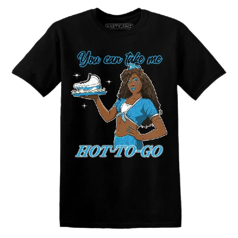 Sustainable Gender-Neutral Apparel Powder Blue 9s NastyJamz T-Shirt Match Ready To Go