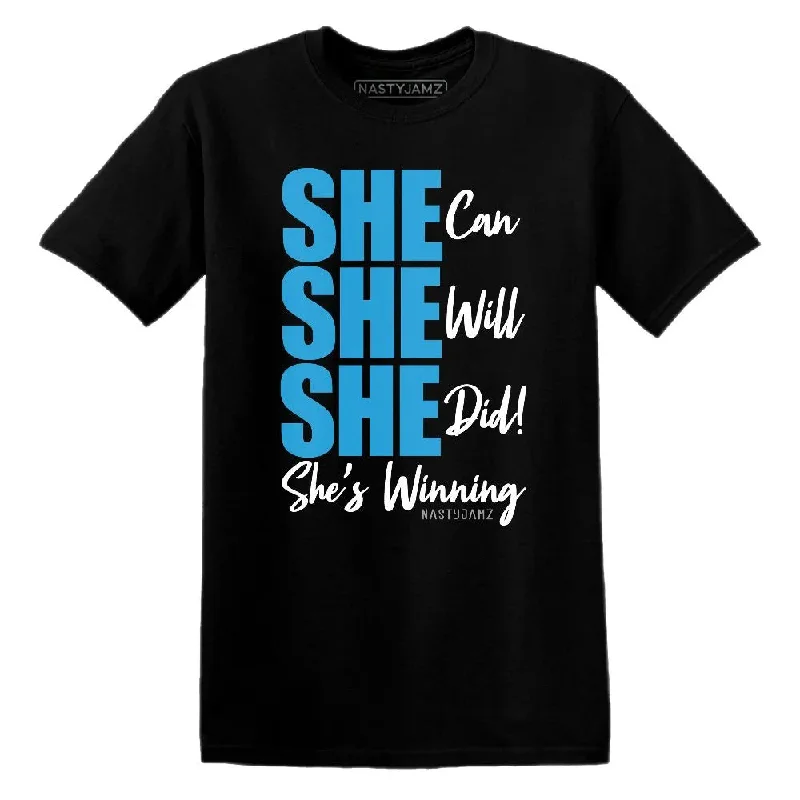 Sleek And Stylish Unisex Outerwear Powder Blue 9s NastyJamz T-Shirt Match SHE