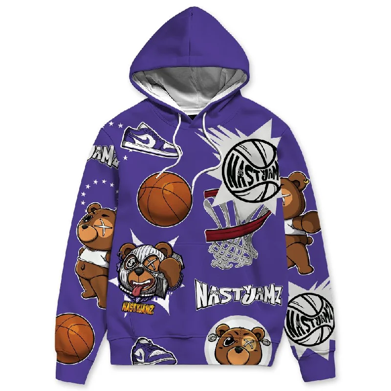 Versatile Gender-Free Wardrobe Essentials Trend Forward Threads Psychic Purple 1s NastyJamz Hoodie Match BER Icon Wallpapers All-Over Print Versatile Gender-Free Wardrobe Essentials Trend Forward Threads Psychic Purple 1s NastyJamz Hoodie Match BER Icon Wallpapers All-Over Print
