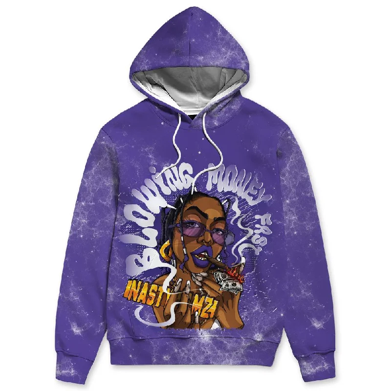 Sustainable And Ethical Unisex Clothing Laid-Back Fashion Offers Psychic Purple 1s NastyJamz Hoodie Match Blowing Money Fast Girl All-Over Print Sustainable And Ethical Unisex Clothing Laid-Back Fashion Offers Psychic Purple 1s NastyJamz Hoodie Match Blowing Money Fast Girl All-Over Print
