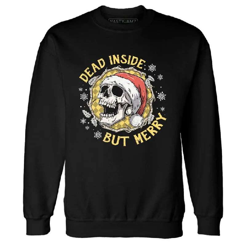 High-Quality Unisex Fashion Basics Feminine Luxe Style Sale PT Metallic Gold White 12s NastyJamz Sweatshirt Match Dead Inside But Merry High-Quality Unisex Fashion Basics Feminine Luxe Style Sale PT Metallic Gold White 12s NastyJamz Sweatshirt Match Dead Inside But Merry