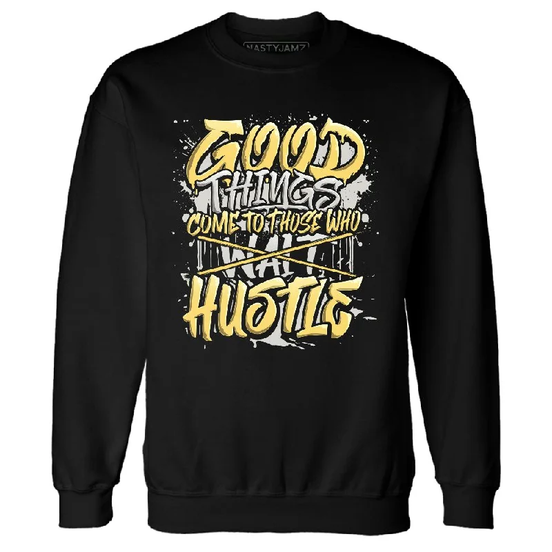 Comfortable And Stylish Unisex Outfits Fashion Sale PT Metallic Gold White 12s NastyJamz Sweatshirt Match Good Things Comfortable And Stylish Unisex Outfits Fashion Sale PT Metallic Gold White 12s NastyJamz Sweatshirt Match Good Things