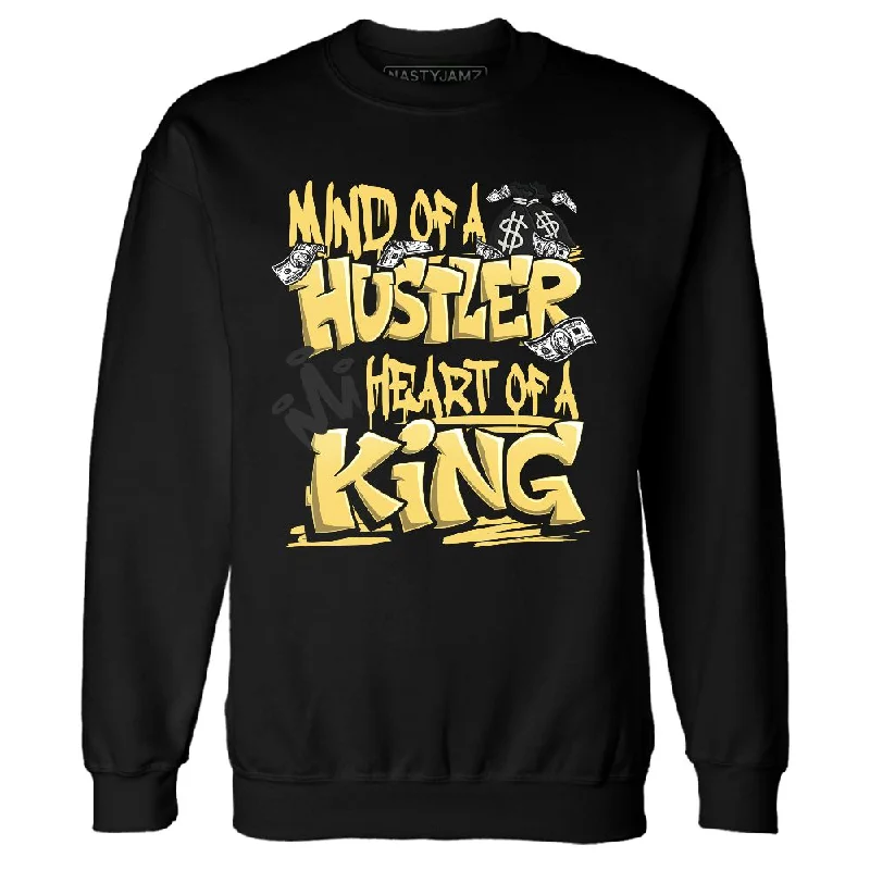 Soft And Breathable Unisex Loungewear Sophisticated Style Offers PT Metallic Gold White 12s NastyJamz Sweatshirt Match Hustler Heart King Soft And Breathable Unisex Loungewear Sophisticated Style Offers PT Metallic Gold White 12s NastyJamz Sweatshirt Match Hustler Heart King