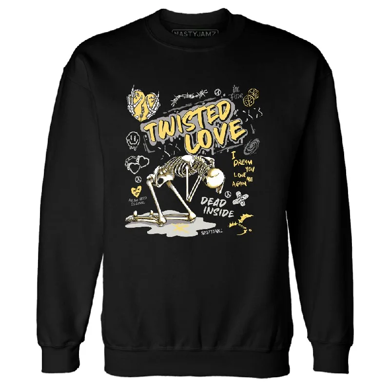 Classic And Timeless Gender-Neutral Fashion Sporty Fashion Offers PT Metallic Gold White 12s NastyJamz Sweatshirt Match Twisted Love Classic And Timeless Gender-Neutral Fashion Sporty Fashion Offers PT Metallic Gold White 12s NastyJamz Sweatshirt Match Twisted Love