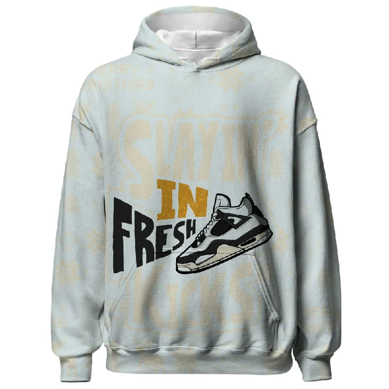 Chic And Casual Unisex Fashion Trends Elevated Casual Discounts Pure Platinum 4s NastyJamz Hoodie Match Slayin Kicks All-Over Print Chic And Casual Unisex Fashion Trends Elevated Casual Discounts Pure Platinum 4s NastyJamz Hoodie Match Slayin Kicks All-Over Print