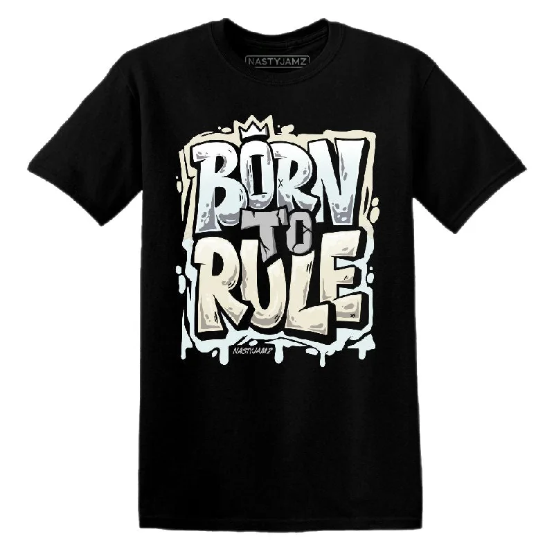 Urban-Inspired Unisex Fashion Pieces Pure Platinum 4s NastyJamz T-Shirt Match Born To Rule Urban-Inspired Unisex Fashion Pieces Pure Platinum 4s NastyJamz T-Shirt Match Born To Rule