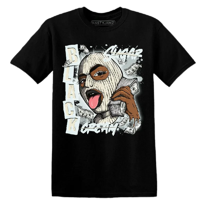 Oversized Unisex Fashion Pieces Pure Platinum 4s NastyJamz T-Shirt Match No Sugar No Cream Oversized Unisex Fashion Pieces Pure Platinum 4s NastyJamz T-Shirt Match No Sugar No Cream