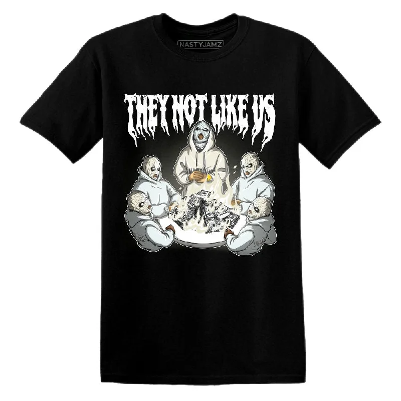 Sleek And Contemporary Gender-Free Outfits Pure Platinum 4s NastyJamz T-Shirt Match They Not Like Us Sleek And Contemporary Gender-Free Outfits Pure Platinum 4s NastyJamz T-Shirt Match They Not Like Us