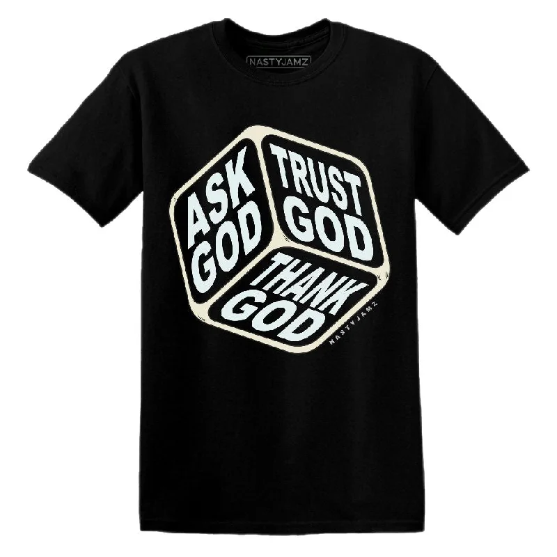 Bold And Trendy Gender-Neutral Outfits Pure Platinum 4s NastyJamz T-Shirt Match Trust God Bold And Trendy Gender-Neutral Outfits Pure Platinum 4s NastyJamz T-Shirt Match Trust God