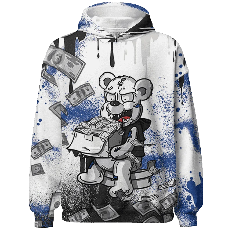 Unisex Everyday Fashion Essentials Best Deals Of The Season NastyJamz Quaiii 54 3s Hoodie Match Cash Money Splash Paint All-Over Print