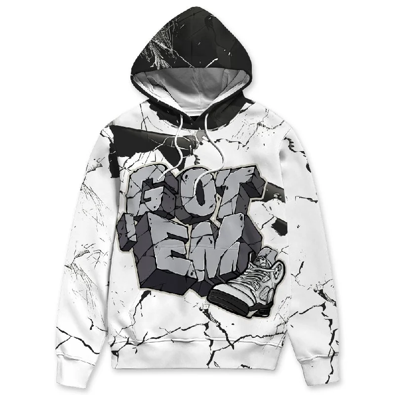 Soft And Breathable Unisex Loungewear Daring Fashion Promotions Reverse Metallic 5s NastyJamz Hoodie Match Got Em All-Over Print Soft And Breathable Unisex Loungewear Daring Fashion Promotions Reverse Metallic 5s NastyJamz Hoodie Match Got Em All-Over Print