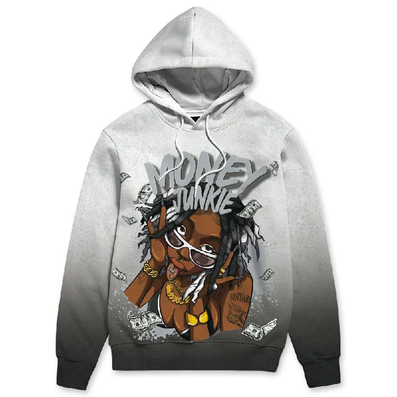 Modern Unisex Streetwear Outfits Final Sale Reverse Metallic 5s NastyJamz Hoodie Match Money Junkie All-Over Print Modern Unisex Streetwear Outfits Final Sale Reverse Metallic 5s NastyJamz Hoodie Match Money Junkie All-Over Print