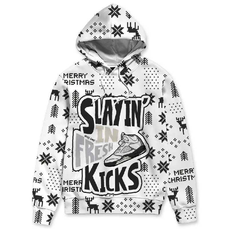 Modern Unisex Wardrobe Staples Hot Sale Reverse Metallic 5s NastyJamz Hoodie Match Slayin Kicks All-Over Print Modern Unisex Wardrobe Staples Hot Sale Reverse Metallic 5s NastyJamz Hoodie Match Slayin Kicks All-Over Print