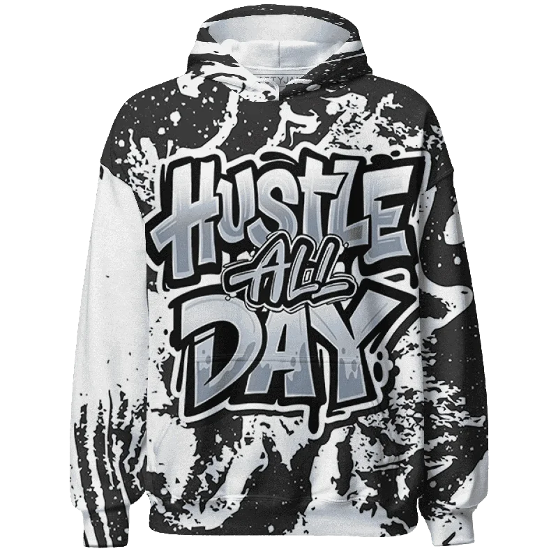 Sleek And Stylish Unisex Outerwear Fashion Forward NastyJamz Reverse Oreo 6s Hoodie Match Hustle All Day All-Over Print Sleek And Stylish Unisex Outerwear Fashion Forward NastyJamz Reverse Oreo 6s Hoodie Match Hustle All Day All-Over Print