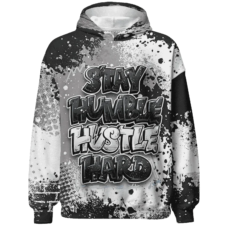 Unisex Casual Wear For All Seasons Unleash Your Fashion NastyJamz Reverse Oreo 6s Hoodie Match Stay Humble Hustle Hard All-Over Print Unisex Casual Wear For All Seasons Unleash Your Fashion NastyJamz Reverse Oreo 6s Hoodie Match Stay Humble Hustle Hard All-Over Print