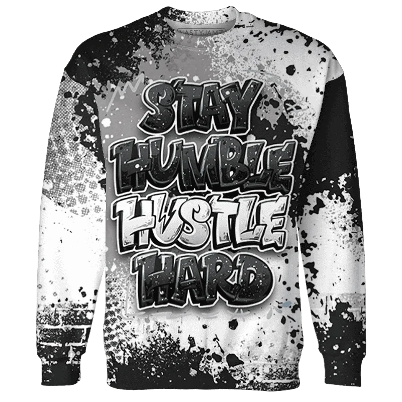 Comfortable Gender-Free Fashion Choices Trendy Street Style NastyJamz Reverse Oreo 6s Sweatshirt Match Stay Humble Hustle Hard All-Over Print Comfortable Gender-Free Fashion Choices Trendy Street Style NastyJamz Reverse Oreo 6s Sweatshirt Match Stay Humble Hustle Hard All-Over Print