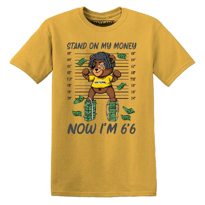Lightweight And Breathable Unisex Wear Thunder 4s NastyJamz Premium T Shirt Match BER Stand On Money Lightweight And Breathable Unisex Wear Thunder 4s NastyJamz Premium T Shirt Match BER Stand On Money