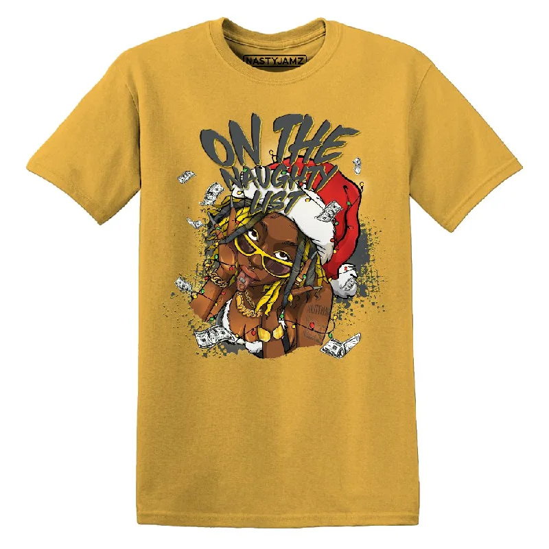 Relaxed-Fit Unisex Clothing Options Thunder 4s NastyJamz Premium T Shirt Match Xmas Naughty List Relaxed-Fit Unisex Clothing Options Thunder 4s NastyJamz Premium T Shirt Match Xmas Naughty List