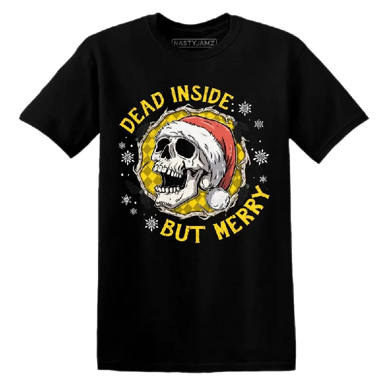 Modern Unisex Streetwear Outfits Thunder 4s NastyJamz T-Shirt Match Dead Inside But Merry Modern Unisex Streetwear Outfits Thunder 4s NastyJamz T-Shirt Match Dead Inside But Merry
