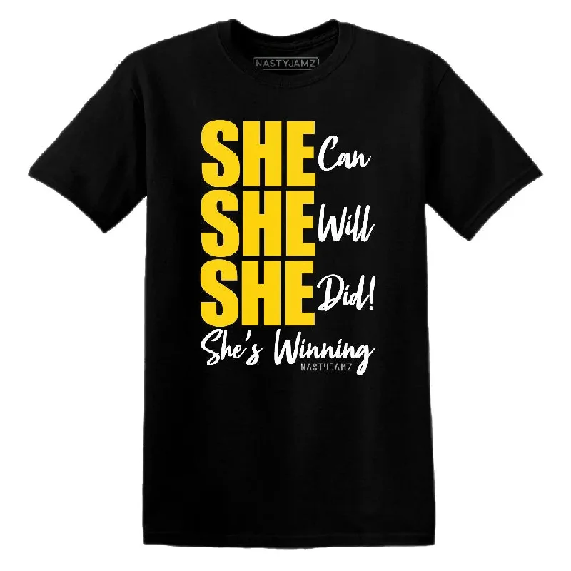 Breathable And Lightweight Unisex Wear Thunder 4s NastyJamz T-Shirt Match SHE