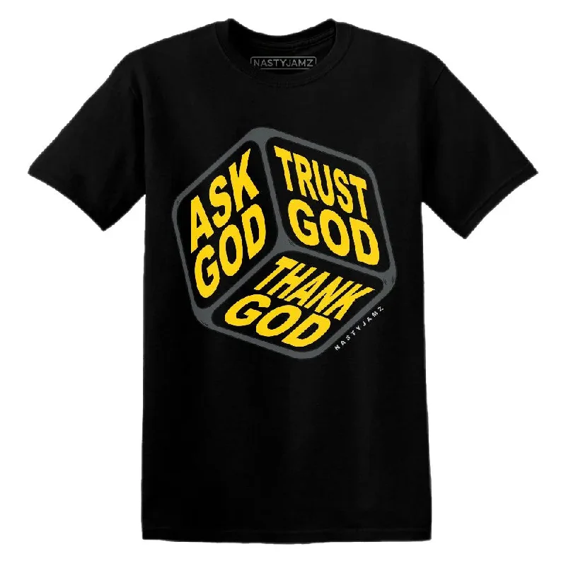 Minimalist Unisex Wardrobe Must-Haves Thunder 4s NastyJamz T-Shirt Match Trust God