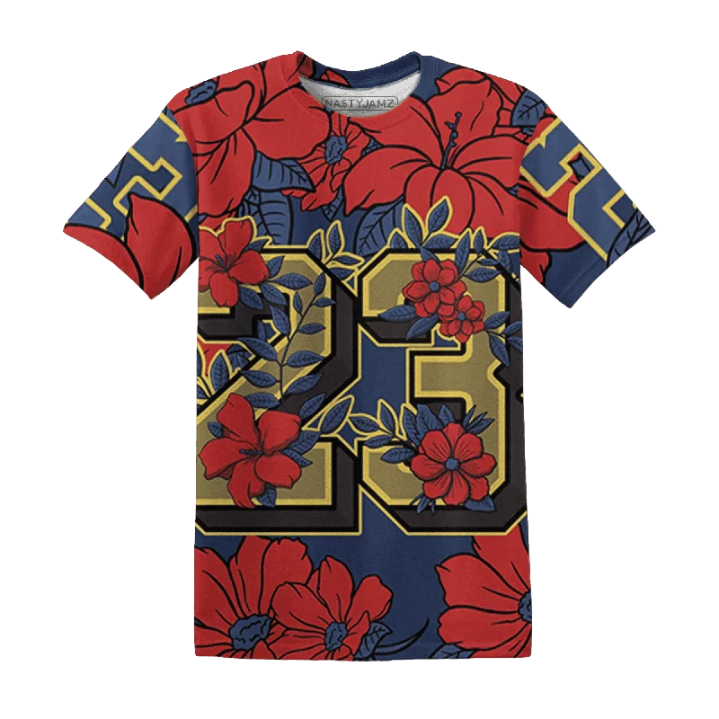 Stylish Unisex Outfit Ideas NastyJamz VaporMax Plus Midnight Navy Gold Black T-Shirt Match 23 Floral Flower All-Over Print Stylish Unisex Outfit Ideas NastyJamz VaporMax Plus Midnight Navy Gold Black T-Shirt Match 23 Floral Flower All-Over Print