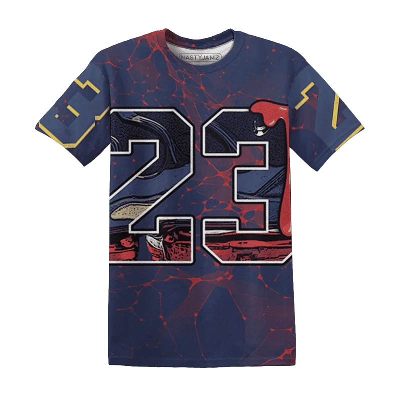 Versatile Unisex Layering Pieces NastyJamz VaporMax Plus Midnight Navy Gold Black T-Shirt Match 23 Sneaker All-Over Print Versatile Unisex Layering Pieces NastyJamz VaporMax Plus Midnight Navy Gold Black T-Shirt Match 23 Sneaker All-Over Print