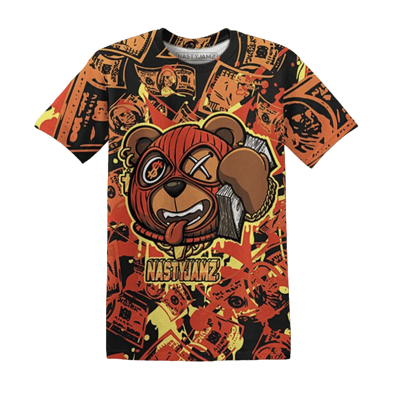 Comfortable And Stylish Unisex Outfits NastyJamz VaporMax Crimson Total Orange Plus T-Shirt Match Money Motive BER All-Over Print Comfortable And Stylish Unisex Outfits NastyJamz VaporMax Crimson Total Orange Plus T-Shirt Match Money Motive BER All-Over Print