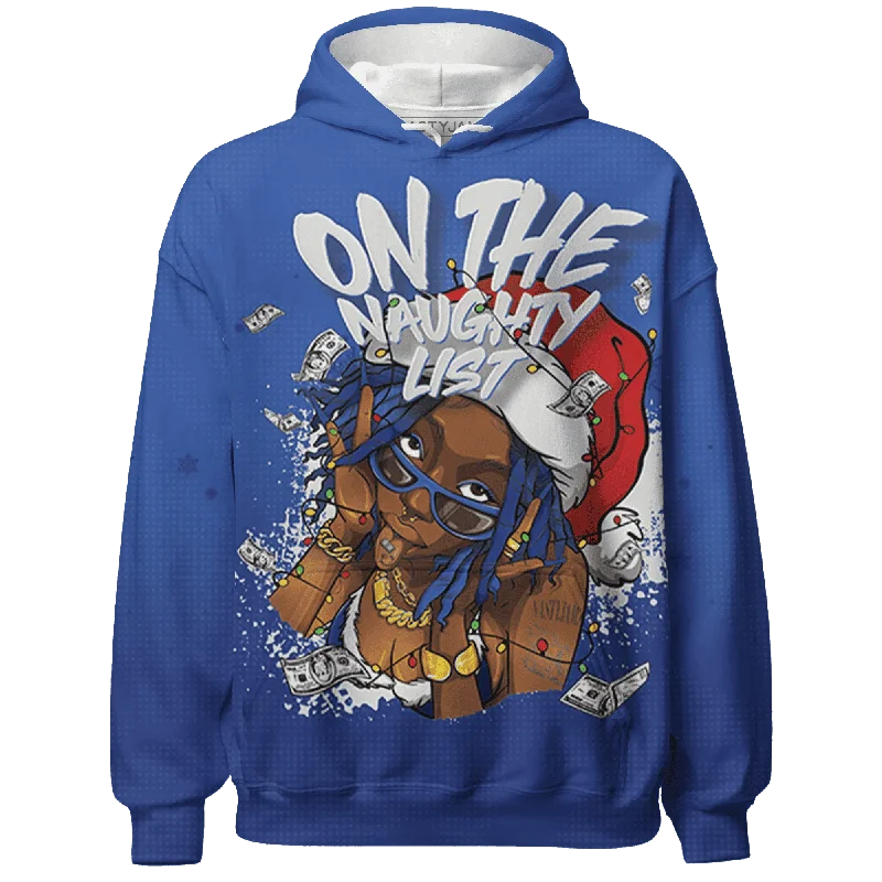 Versatile Clothing For All Genders Budget Saver VaporMax Game Royal Blue NastyJamz Hoodie Match Xmas Naughty List All-Over Print Versatile Clothing For All Genders Budget Saver VaporMax Game Royal Blue NastyJamz Hoodie Match Xmas Naughty List All-Over Print